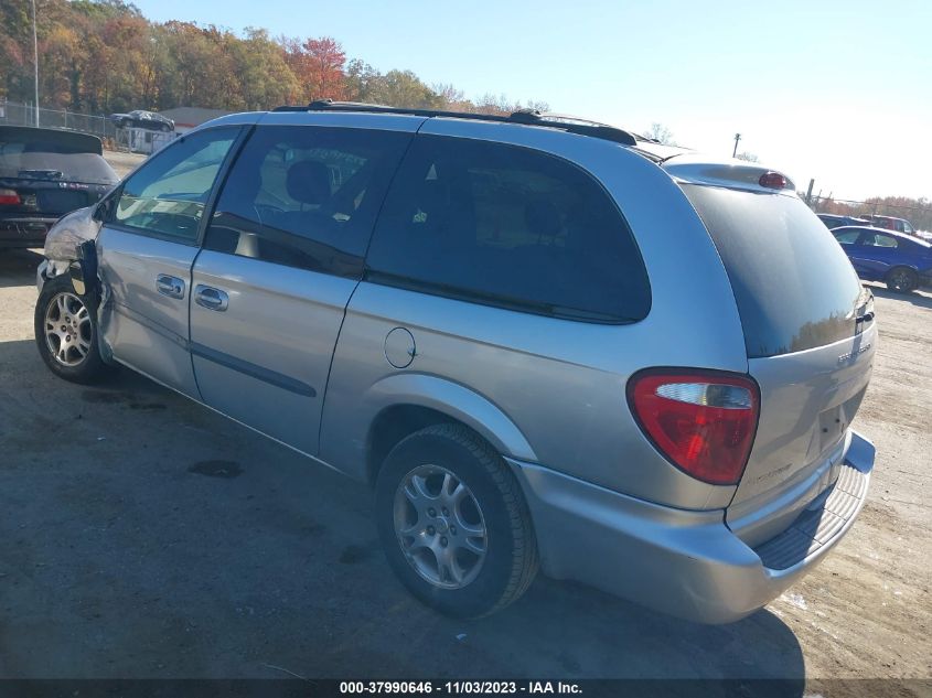 2003 Dodge Grand Caravan Ex VIN: 2D8GP74L03R140097 Lot: 37990646