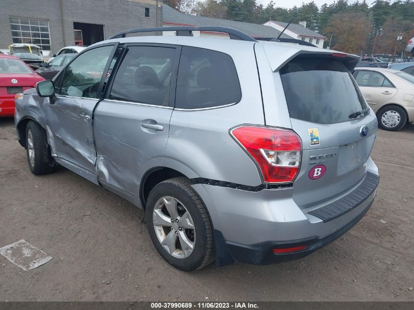 2015 Subaru Forester 2.5I Limited VIN: JF2SJAHC5FH595028 Lot: 37990689