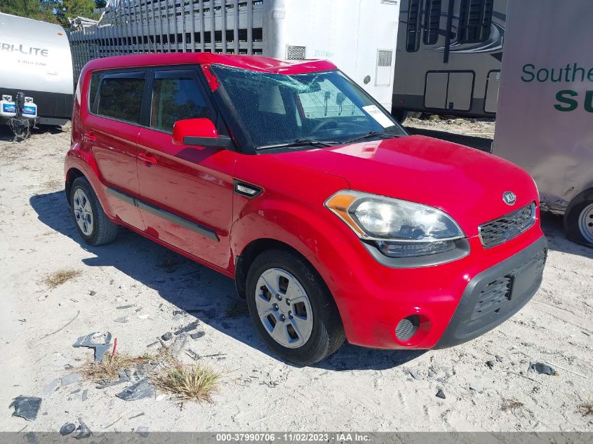 2013 Kia Soul Base VIN: KNDJT2A59D7491554 Lot: 37990706