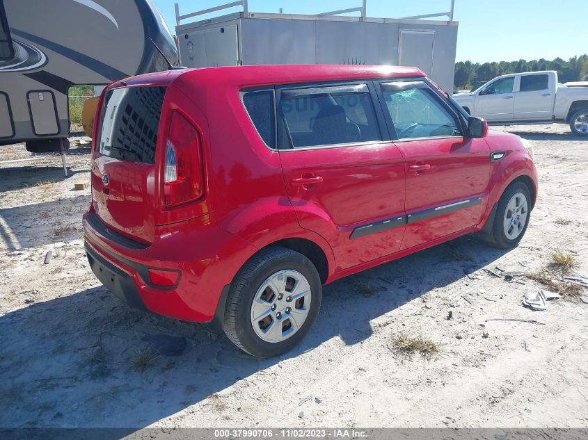 2013 Kia Soul Base VIN: KNDJT2A59D7491554 Lot: 37990706