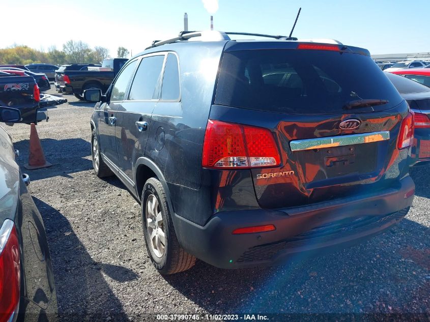 2012 Kia Sorento Lx VIN: 5XYKT3A63CG283190 Lot: 37990745