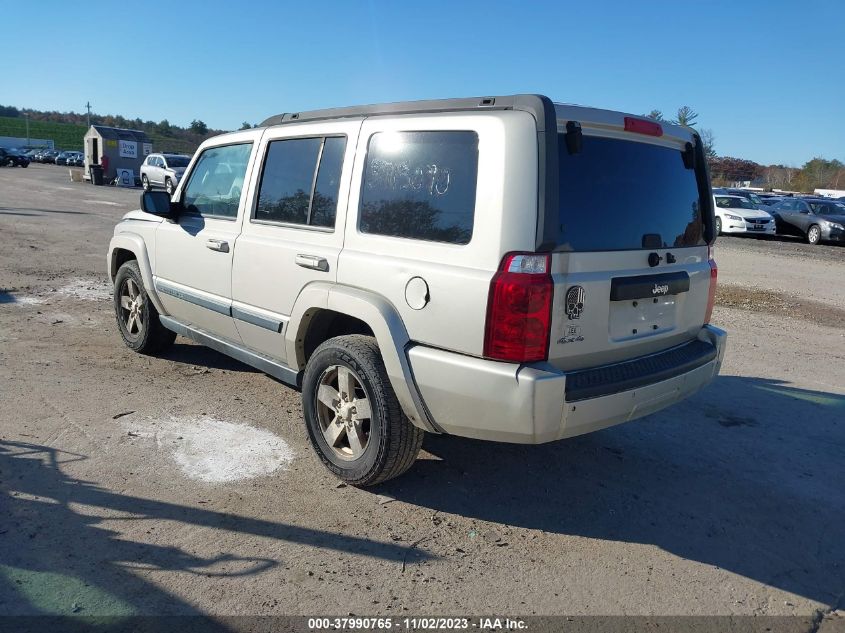 1J8HG48K97C685077 2007 Jeep Commander Sport