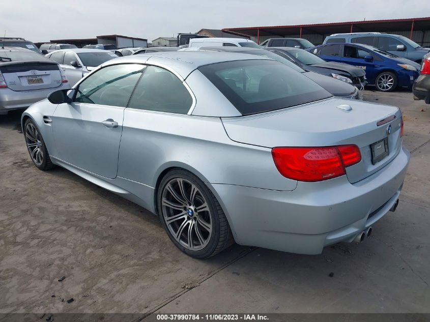 2011 BMW M3 VIN: WBSDX9C59BE783861 Lot: 37990784