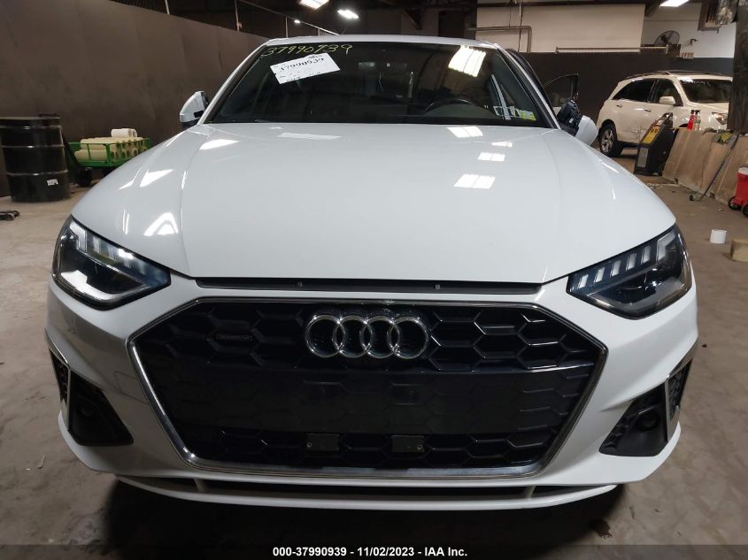 2021 Audi A4 Premium Plus 45 Tfsi S Line Quattro S Tronic VIN: WAUEAAF41MN005460 Lot: 37990939