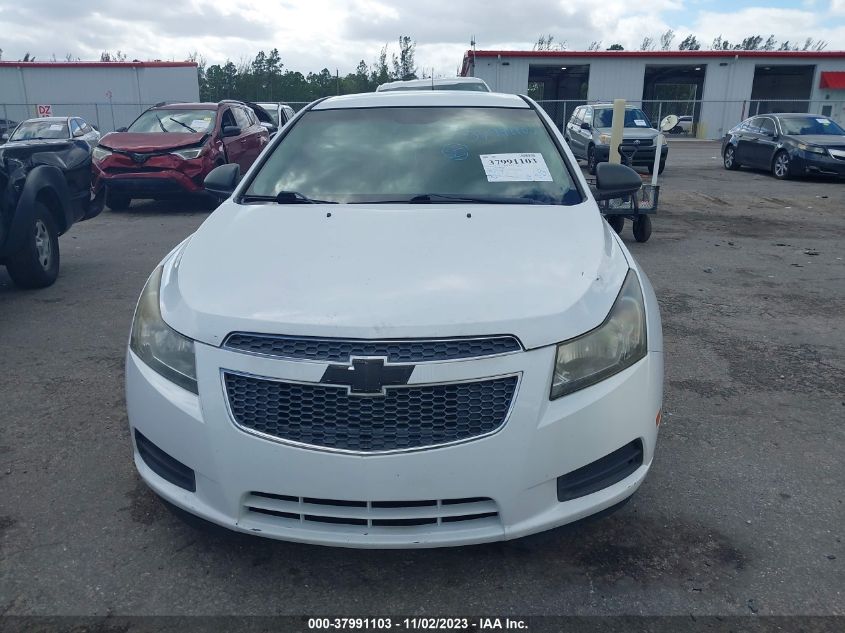 2011 Chevrolet Cruze Ls VIN: 1G1PC5SH7B7261697 Lot: 37991103