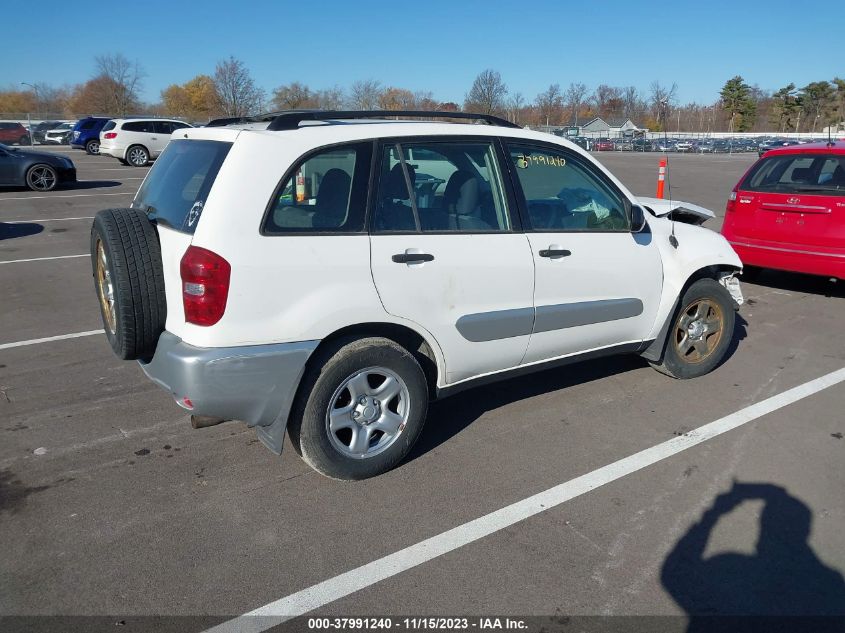 2004 Toyota Rav4 VIN: JTEGD20V240014011 Lot: 37991240