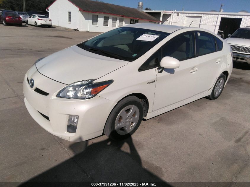 2011 Toyota Prius Three VIN: JTDKN3DU6B1377602 Lot: 37991286