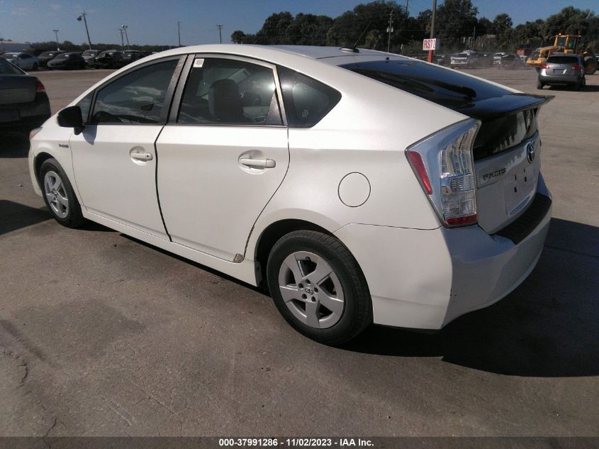 2011 Toyota Prius Three VIN: JTDKN3DU6B1377602 Lot: 37991286