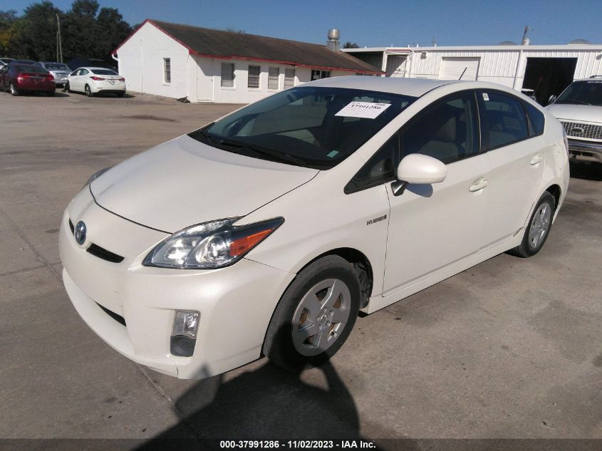 2011 Toyota Prius Three VIN: JTDKN3DU6B1377602 Lot: 37991286