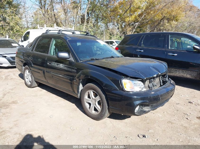 2006 Subaru Baja Sport VIN: 4S4BT62C267105581 Lot: 37991304