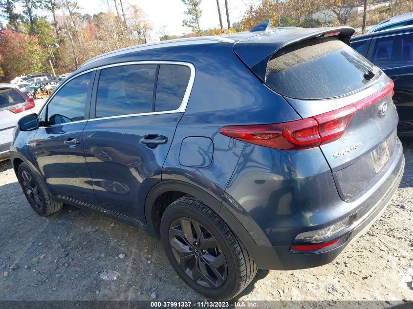 2020 Kia Sportage S VIN: KNDP6CAC8L7838389 Lot: 37991337