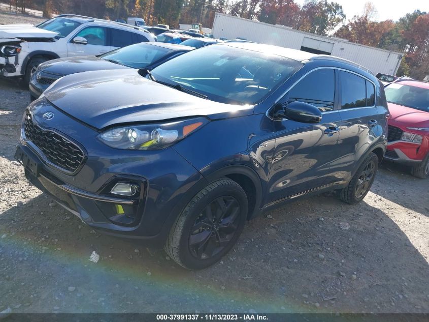 2020 Kia Sportage S VIN: KNDP6CAC8L7838389 Lot: 37991337