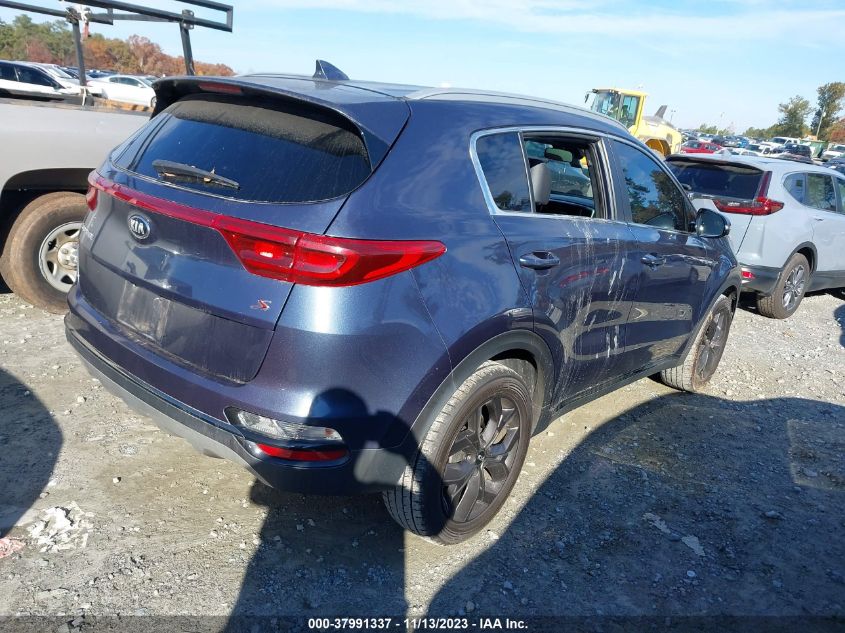 2020 Kia Sportage S VIN: KNDP6CAC8L7838389 Lot: 37991337