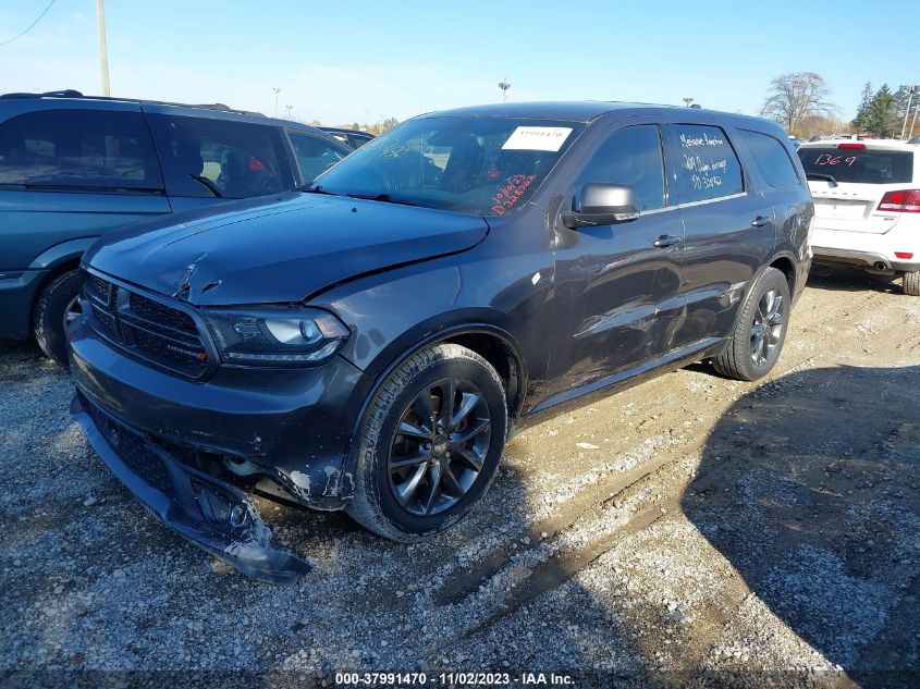 2014 Dodge Durango R/T VIN: 1C4SDHCT8EC390501 Lot: 37991470