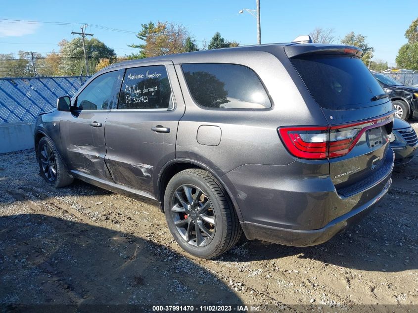 2014 Dodge Durango R/T VIN: 1C4SDHCT8EC390501 Lot: 37991470