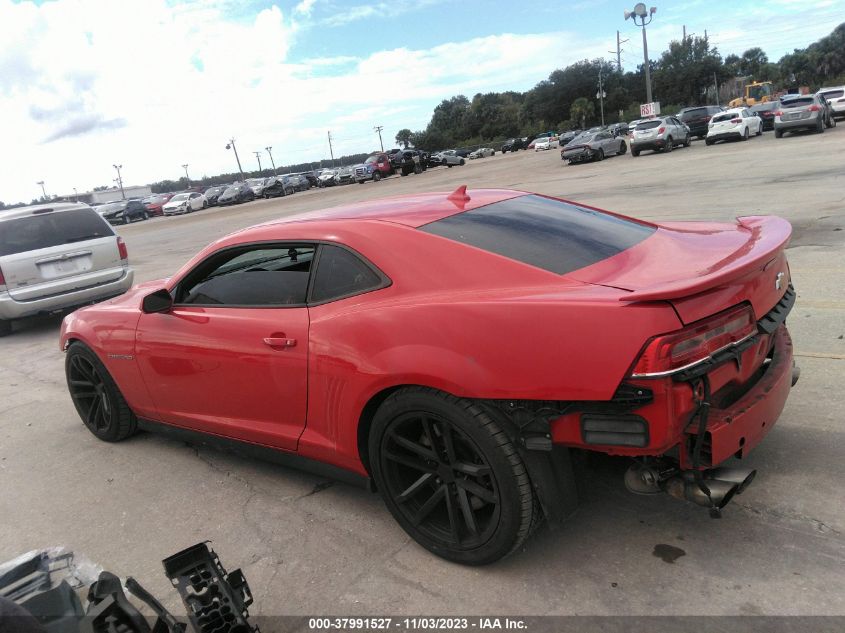 2014 Chevrolet Camaro Zl1 VIN: 2G1FZ1EP5E9800763 Lot: 37991527