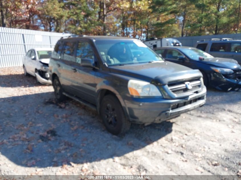 2HKYF18444H530110 2004 Honda Pilot Ex