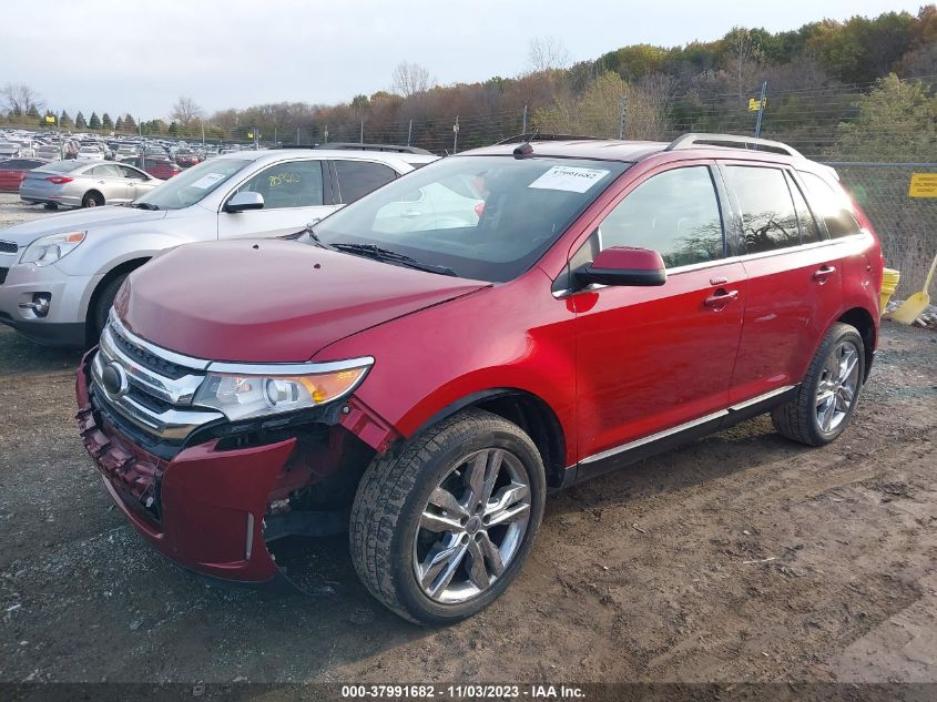 2013 Ford Edge Limited VIN: 2FMDK3KC4DBB78482 Lot: 37991682