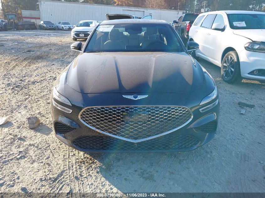 2023 Genesis G70 2.0T Awd VIN: KMTG34TA2PU131436 Lot: 37991807