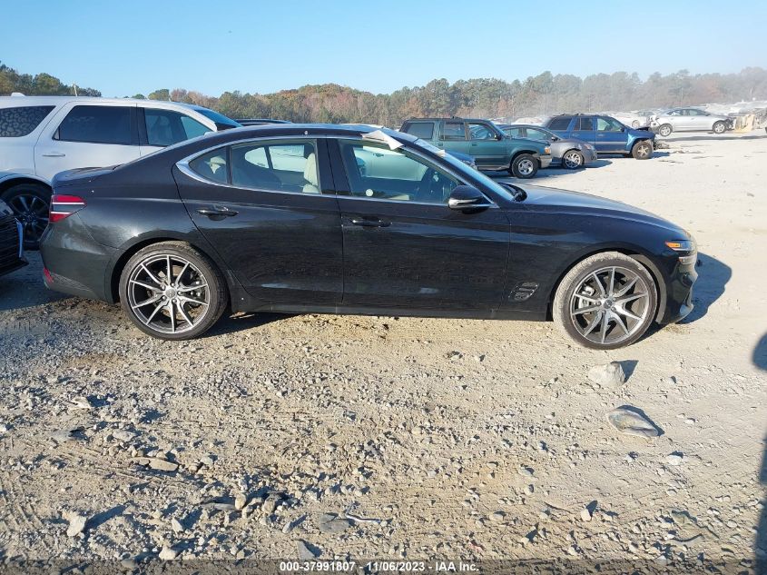 2023 Genesis G70 2.0T Awd VIN: KMTG34TA2PU131436 Lot: 37991807