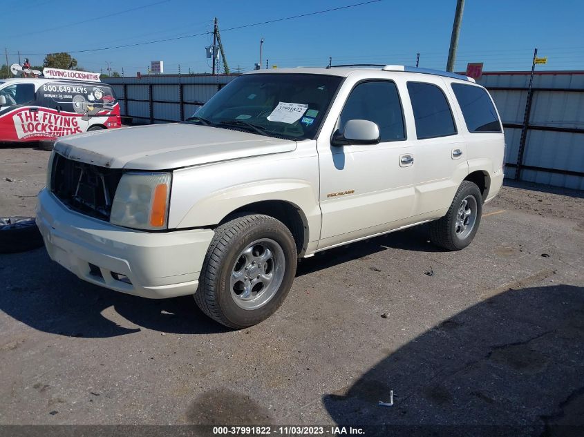 2002 Cadillac Escalade VIN: 1GYEK63N12R188109 Lot: 37991822