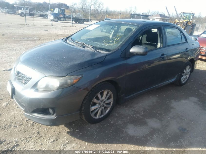 2010 Toyota Corolla S VIN: 1NXBU4EE9AZ296182 Lot: 37991912