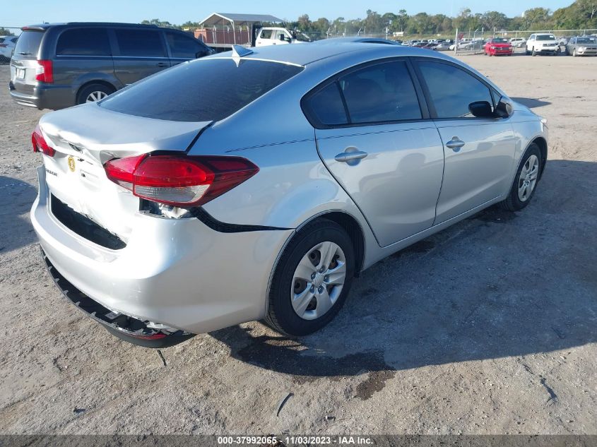 2017 Kia Forte Lx VIN: 3KPFK4A79HE036120 Lot: 37992065