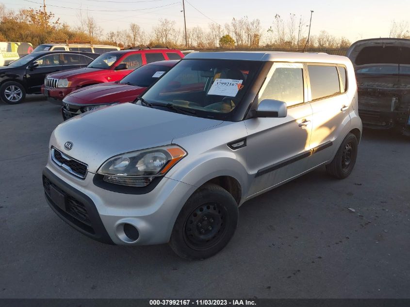 2012 Kia Soul Base VIN: KNDJT2A5XC7464605 Lot: 37992167