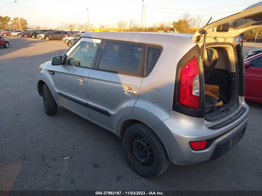 2012 Kia Soul Base VIN: KNDJT2A5XC7464605 Lot: 37992167