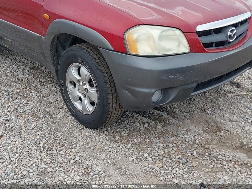 2004 Mazda Tribute Lx VIN: 4F2YZ04104KM11856 Lot: 37992227