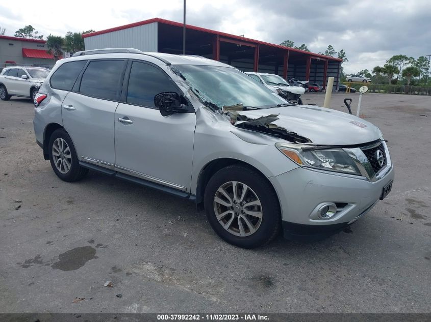 2015 Nissan Pathfinder S/Sv/Sl/Platinum VIN: 5N1AR2MN0FC695997 Lot: 37992242