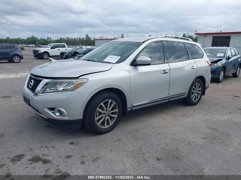 2015 Nissan Pathfinder S/Sv/Sl/Platinum VIN: 5N1AR2MN0FC695997 Lot: 37992242