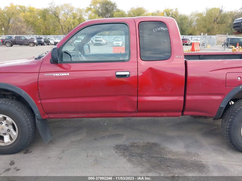 2000 Toyota Tacoma Base V6 VIN: 4TAWN72N7YZ589807 Lot: 37992246