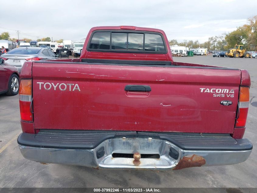 2000 Toyota Tacoma Base V6 VIN: 4TAWN72N7YZ589807 Lot: 37992246