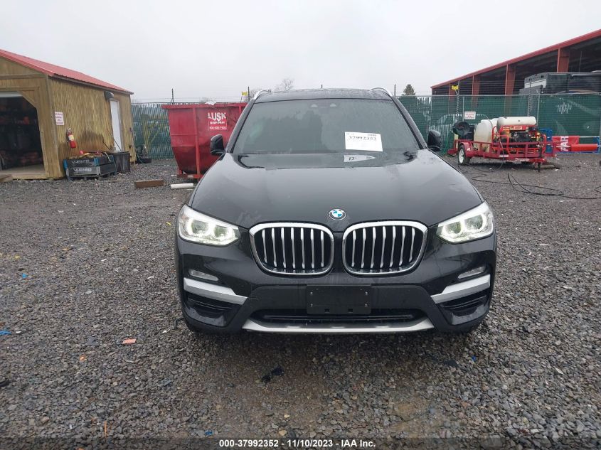 2019 BMW X3 xDrive30I VIN: 5UXTR9C56KLP77992 Lot: 37992352