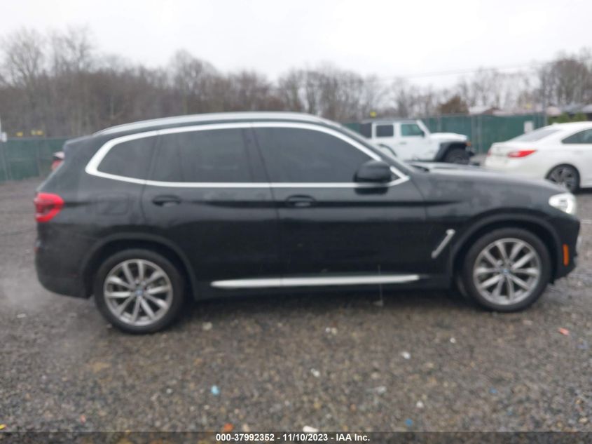 2019 BMW X3 xDrive30I VIN: 5UXTR9C56KLP77992 Lot: 37992352