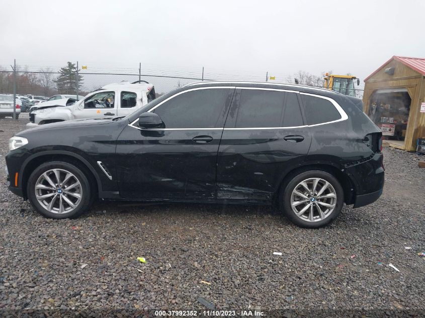 2019 BMW X3 xDrive30I VIN: 5UXTR9C56KLP77992 Lot: 37992352