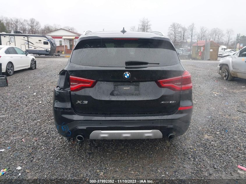 2019 BMW X3 xDrive30I VIN: 5UXTR9C56KLP77992 Lot: 37992352