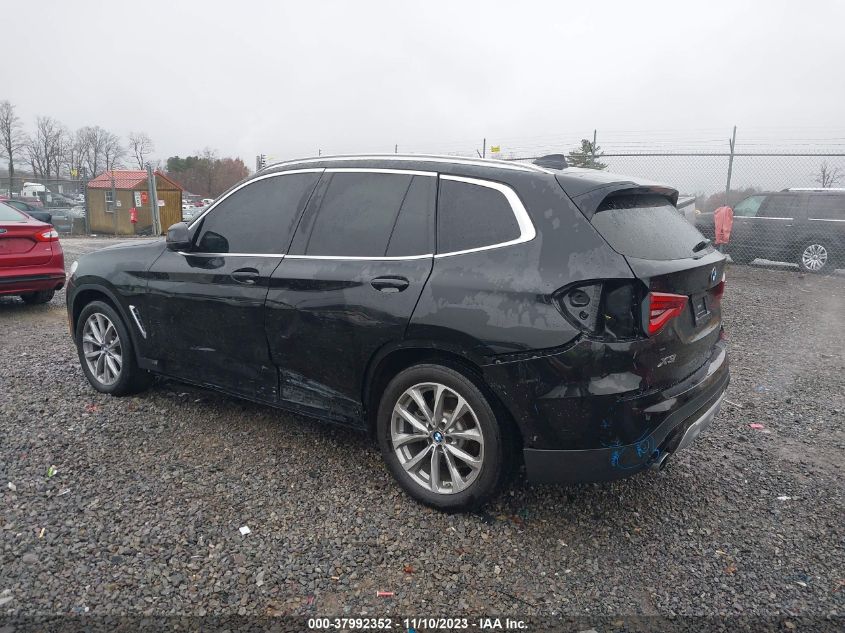 2019 BMW X3 xDrive30I VIN: 5UXTR9C56KLP77992 Lot: 37992352