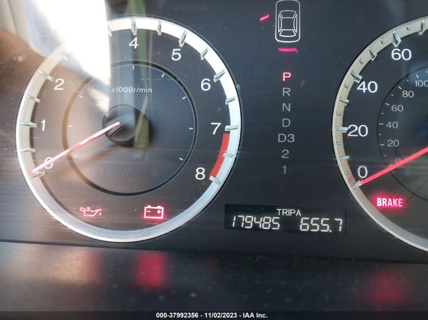 2009 Honda Accord Cpe Ex-L VIN: 1HGCS12889A017993 Lot: 37992356