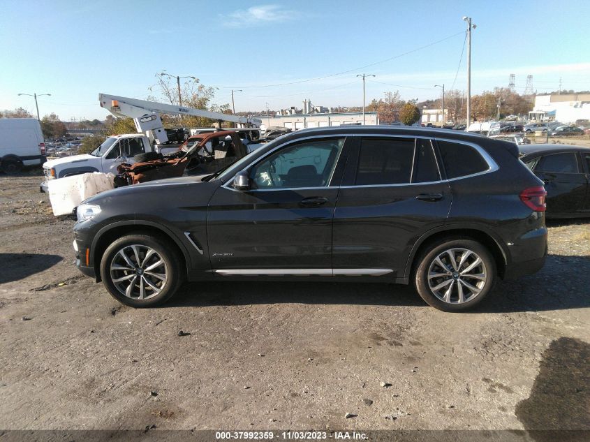 2018 BMW X3 xDrive30I VIN: 5UXTR9C50JLD65228 Lot: 37992359