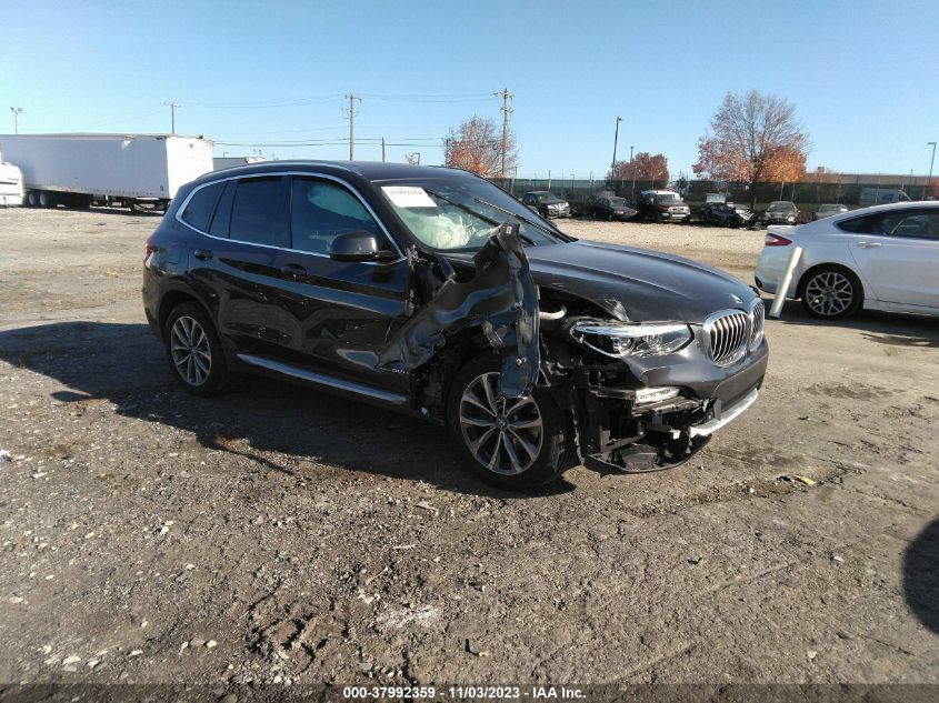 2018 BMW X3 xDrive30I VIN: 5UXTR9C50JLD65228 Lot: 37992359