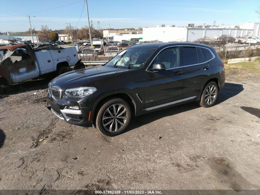 2018 BMW X3 xDrive30I VIN: 5UXTR9C50JLD65228 Lot: 37992359