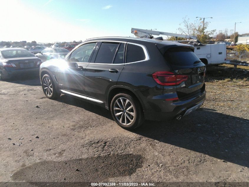 2018 BMW X3 xDrive30I VIN: 5UXTR9C50JLD65228 Lot: 37992359