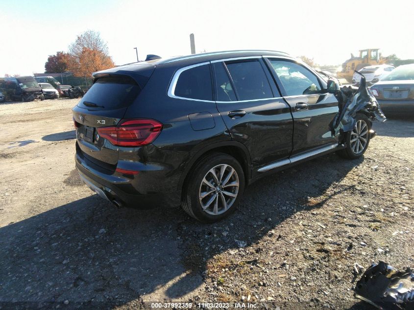 2018 BMW X3 xDrive30I VIN: 5UXTR9C50JLD65228 Lot: 37992359