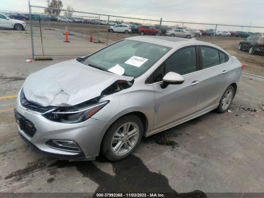 2017 Chevrolet Cruze Lt Auto VIN: 1G1BE5SM4H7171899 Lot: 37992365