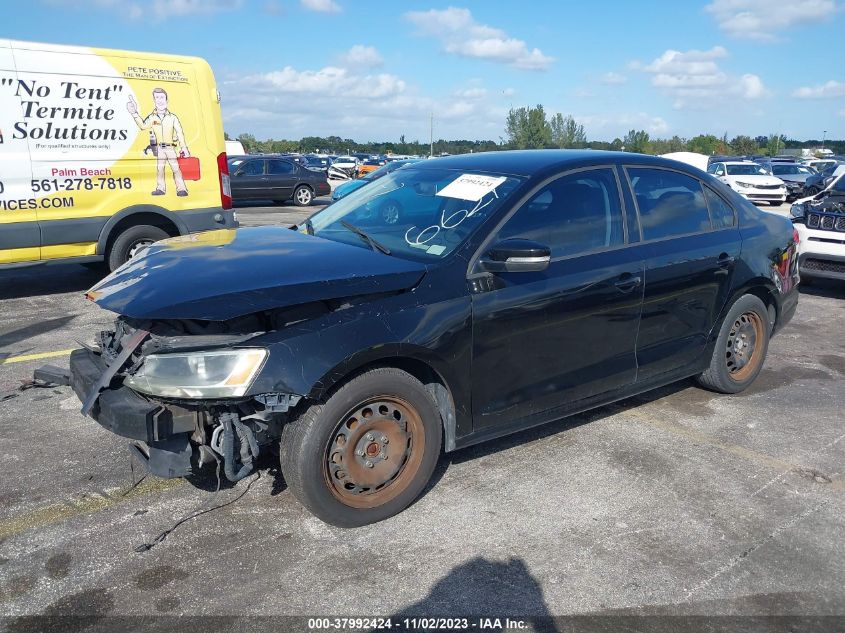 2014 Volkswagen Jetta 1.8T Se VIN: 3VWD17AJ5EM406629 Lot: 37992424