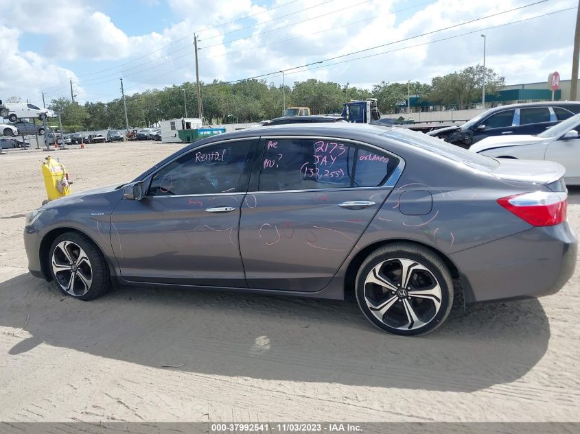 2015 Honda Accord Hybrid Ex-L VIN: 1HGCR6F53FA006906 Lot: 37992541