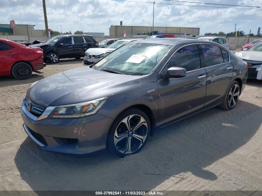 2015 Honda Accord Hybrid Ex-L VIN: 1HGCR6F53FA006906 Lot: 37992541