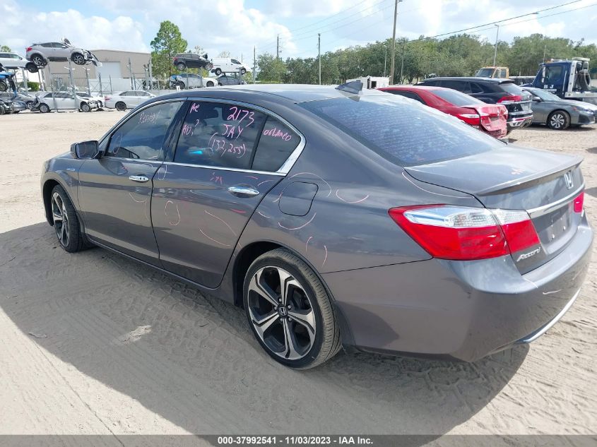 2015 Honda Accord Hybrid Ex-L VIN: 1HGCR6F53FA006906 Lot: 37992541